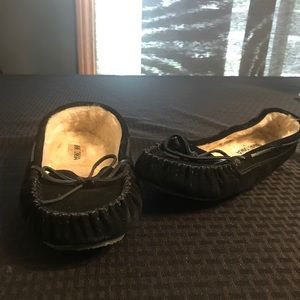Minnetonka moccasins.